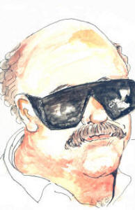 Ron Stultz as watercolored by Janne.