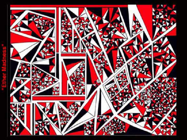 Ron Stultz doodle "Ether Maddness" large image