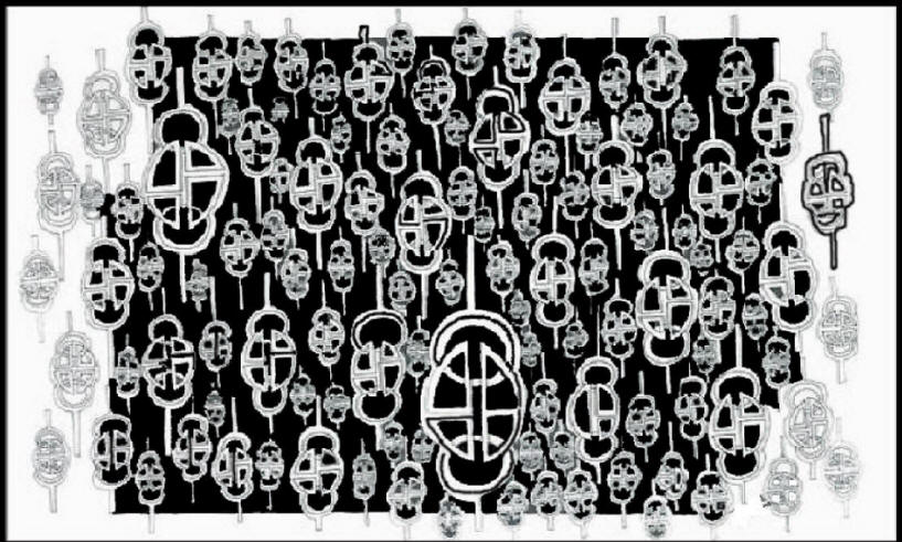 Ron Stultz doodle: "Links" 