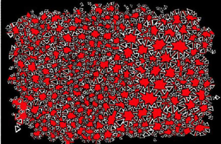 Ron Stultz doodle "Red and Black" Large image