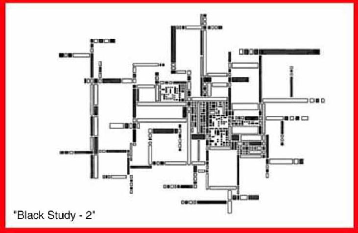 Ron Stultz doodle "Black Study-2" Large image