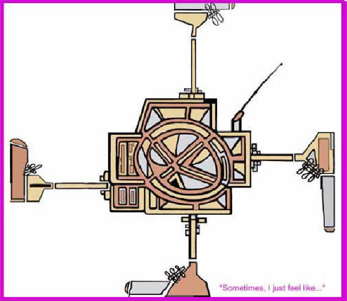 Ron Stultz doodle "Probe-2" large image