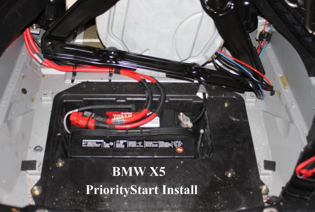 Install PriorityStart Pro into BMW X5.