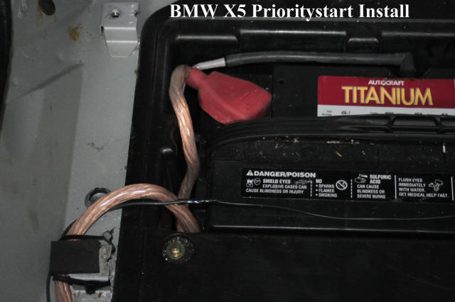 Install PriorityStart Pro into BMW X5.