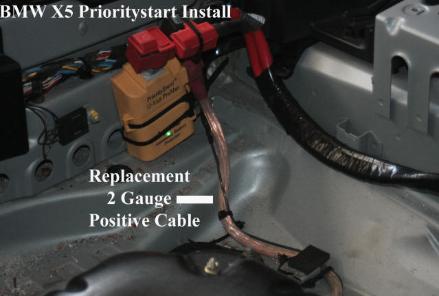 Install PriorityStart Pro into BMW X5.