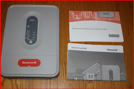 Honeywell Zone Control Unit.