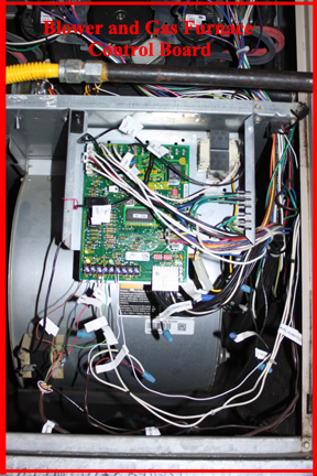 Lennox HVAC forced air furnace control board