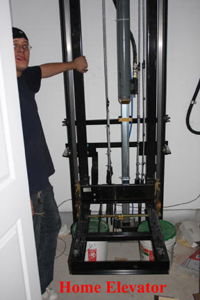 Home Elevator - Elevator Install.