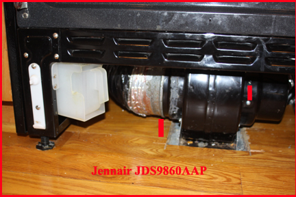 Jennair JDS9860AAP Blower Disconnections