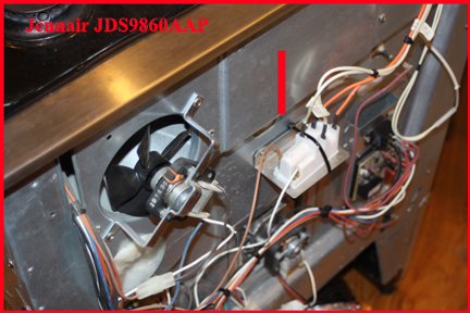 Jennair JDS9860AAP Spark Module Mounted