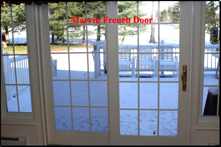 Marvin Wood French Doors  - Double Opening - Double Doors