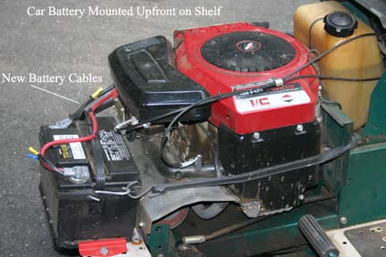 DYS4500 modified for regular car battery