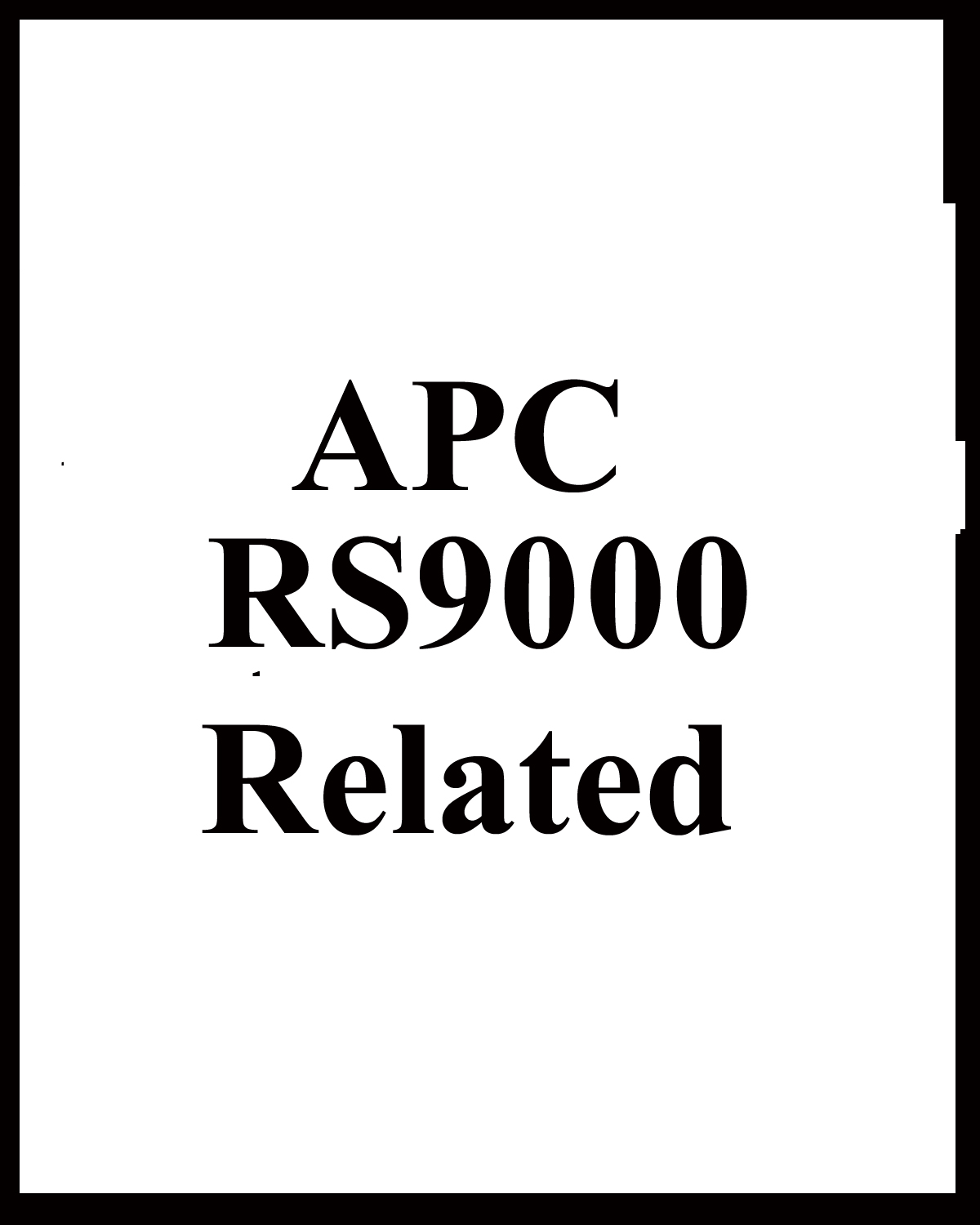 Provides links to more RS9000 pages