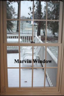 Marvin Wood Double Hung Window