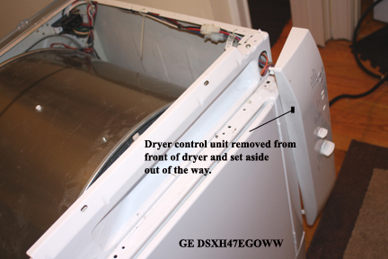 How to - Replace Dryer Drum Belt GE DSXH47EGOWW