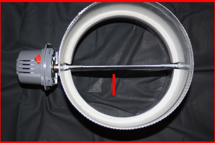 Inside a Honeywell Zone Control Damper.